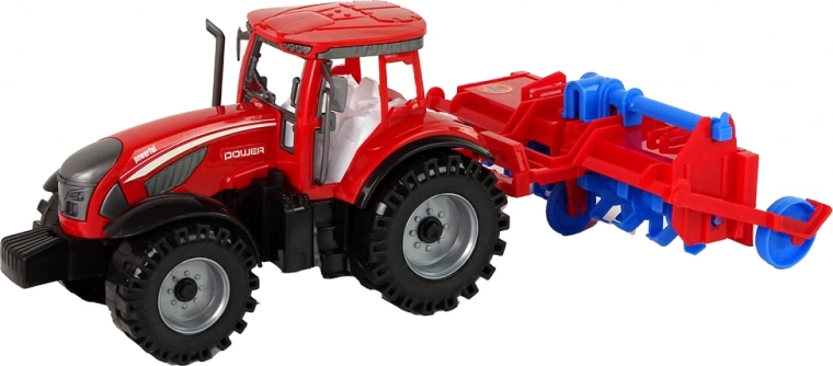 Movable plough for realistic play