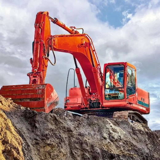 Three engaging construction machine motifs