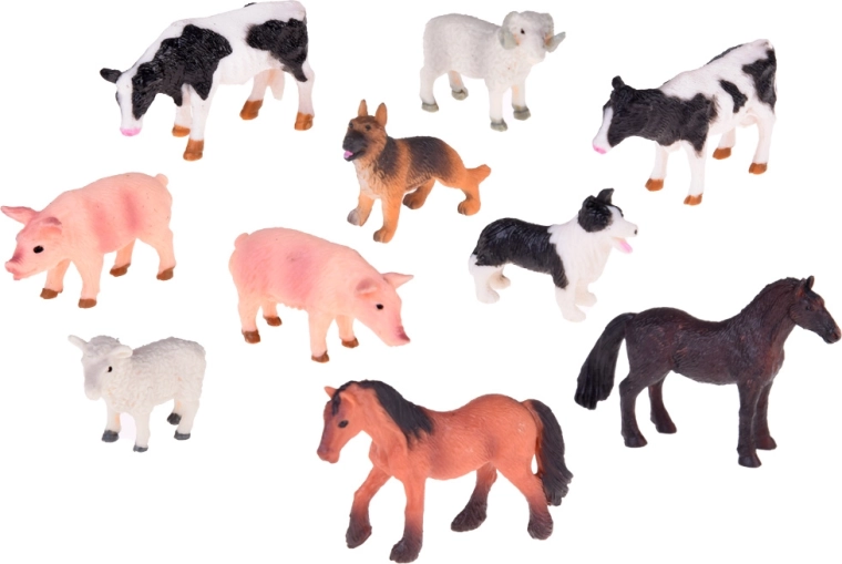 Реалистични пластмасови фигурки и аксесоари