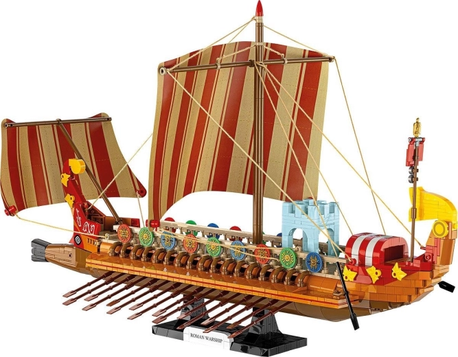 Detailed warship