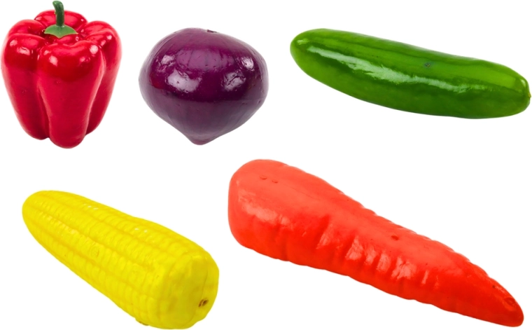 Реалистични цветове и форми за учене чрез игра