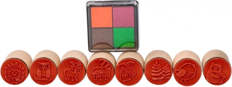 Четирицветна тампонка за моментално творчество