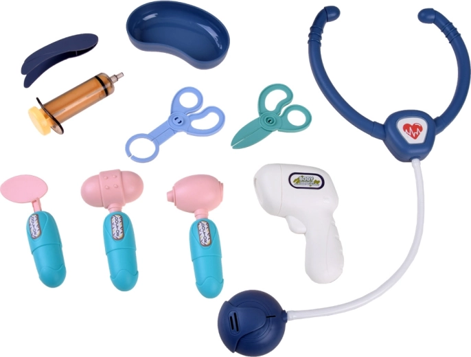 Стетоскоп и термометър със светлина и звук