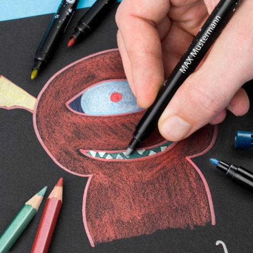Comfortable and precise coloring