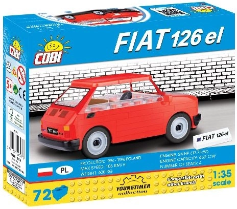 72 висококачествени елемента COBI