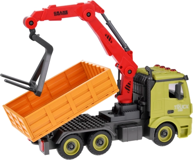 Функционален HDS кран и отваряема каросерия