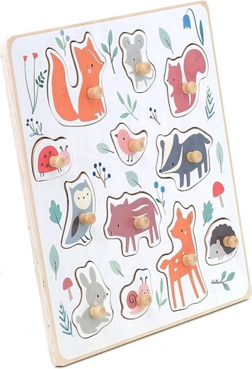 12 forest animals for learning vocabulary