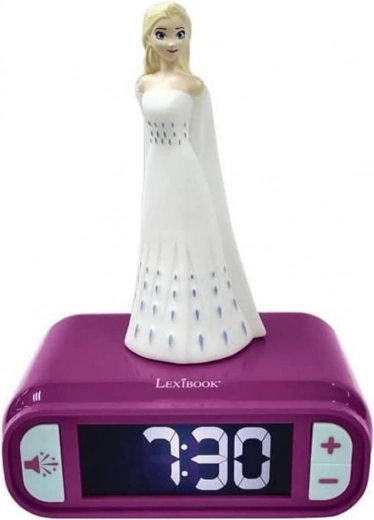 Decorative clock with LED night light