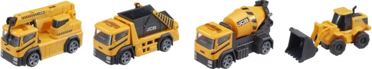 Four different vehicles