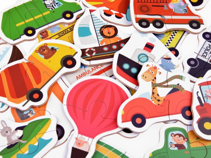 A diverse collection of vehicles