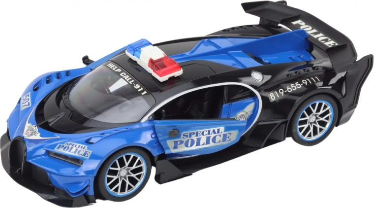 Реалистичен спортен полицейски дизайн