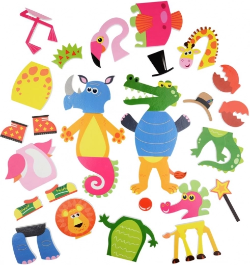 31 цветни елемента за безкрайни комбинации