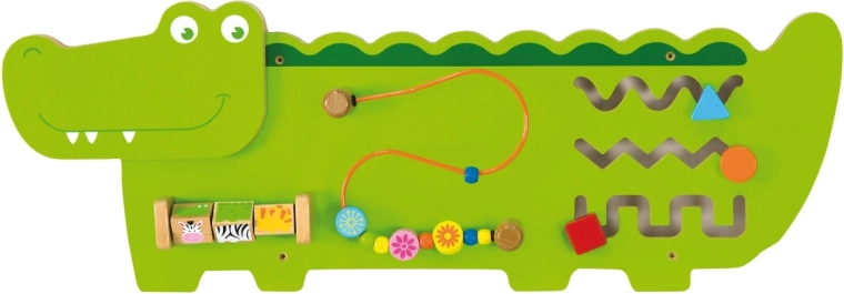 Плетена писта с дървени мъниста