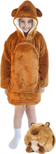 Огромен джоб и качулка с ушички