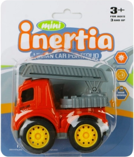 Inertia drive for quick, easy rolling