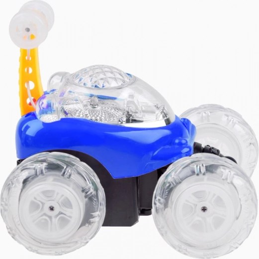 Glowing transparent wheels