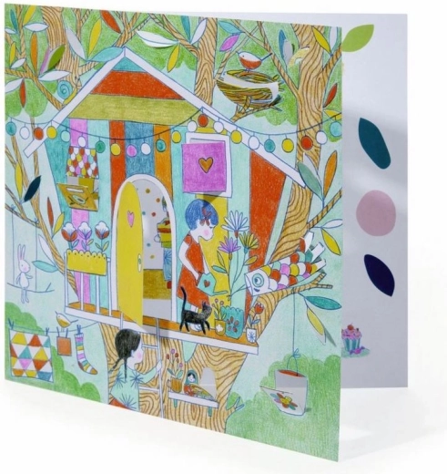 Креативни илюстрирани сцени