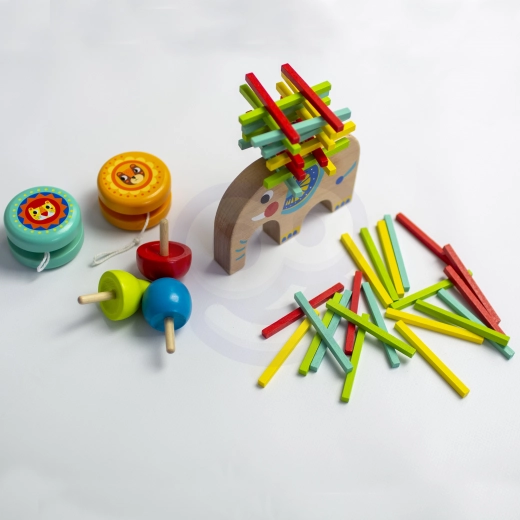 Микáдо, пумпал и йо-йо в един комплект