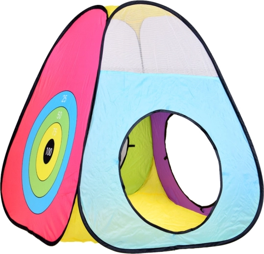 Игрална мишена и топчета със сух цип