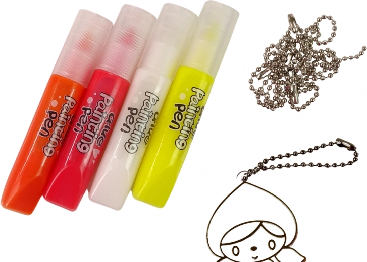 Simple colors that wash off easily