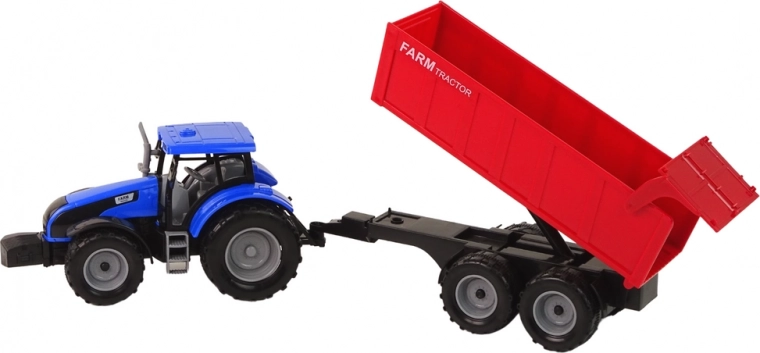 Реалистичен трактор с големи колела