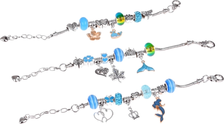 Създайте три оригинални гривни