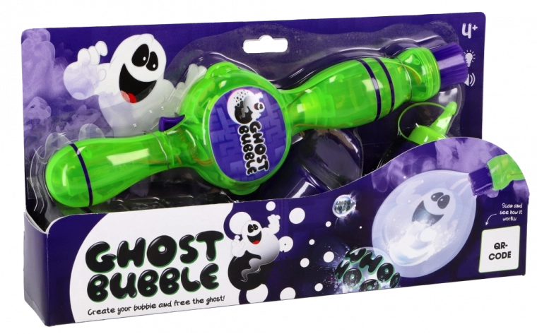 Димни балончета, които изглеждат като призрак