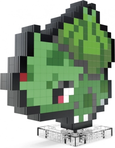 Пикселова фигурка BULBASAUR с ретро визия