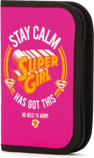 Stylish Super Girl “stay calm” design