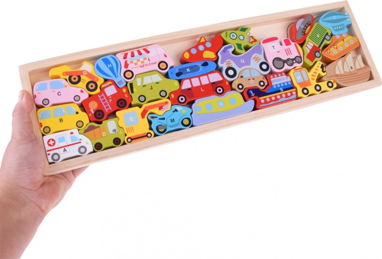 Издръжливи дървени елементи за креативна игра