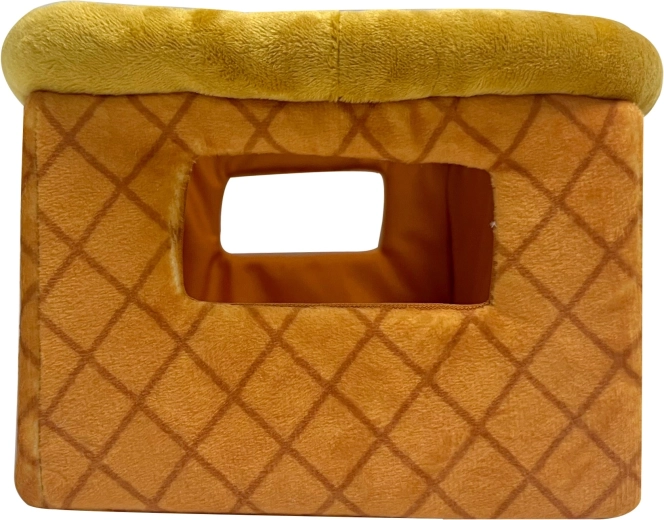 Плюшена кошница със зеленчуци