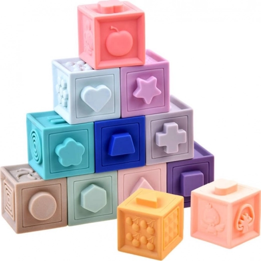 Stacking and connecting shapes