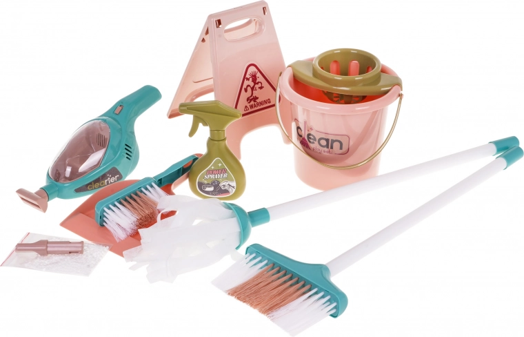 Интерактивен ръчен прахосмукач със светлини и звуци