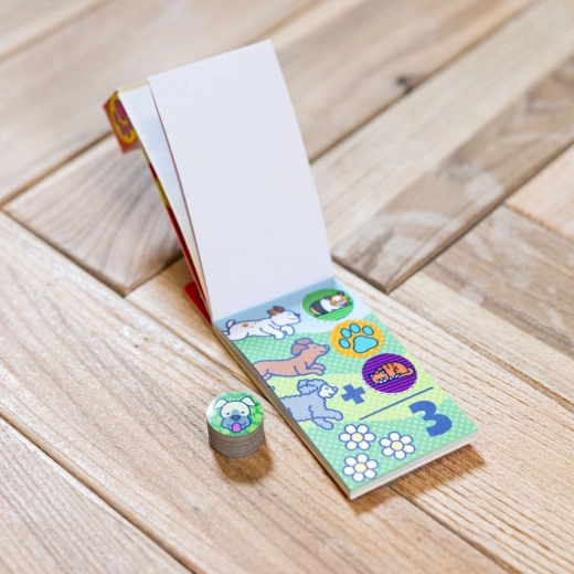 Mini book as a base for creative play