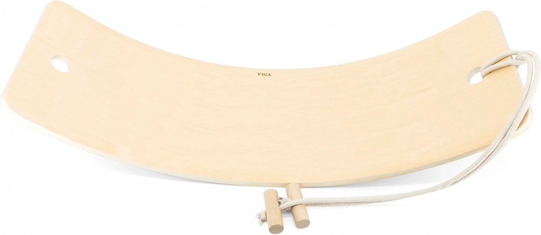 Въже с дървени дръжки за още възможности за игра