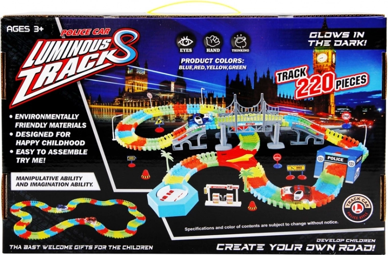 220 pieces for endless track variations