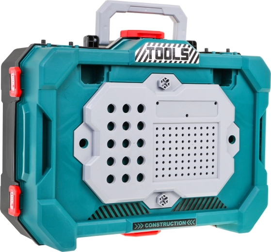 2-в-1: куфарче и стойка за ред и забавление