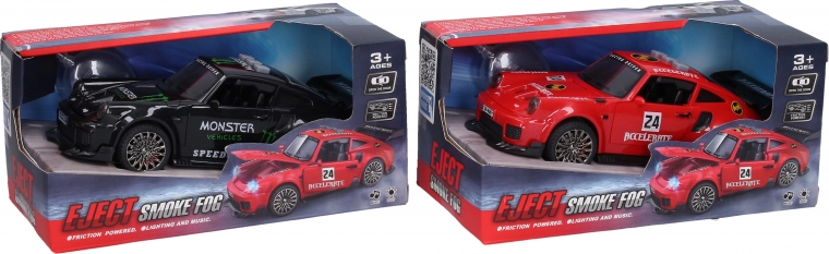 Smoke effect for a realistic drive