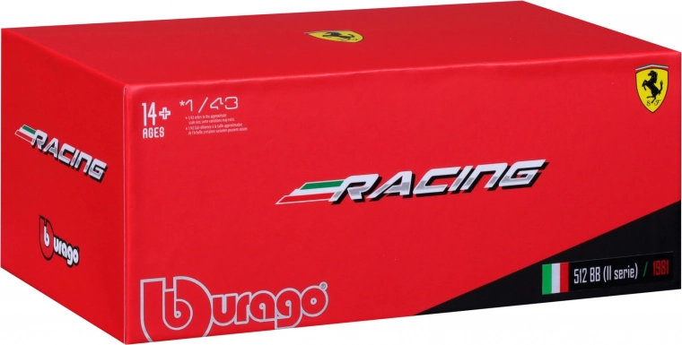 Collector Ferrari Racing packaging