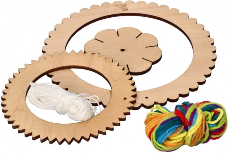 Здрави дървени рамки за красиво равномерно тъкане