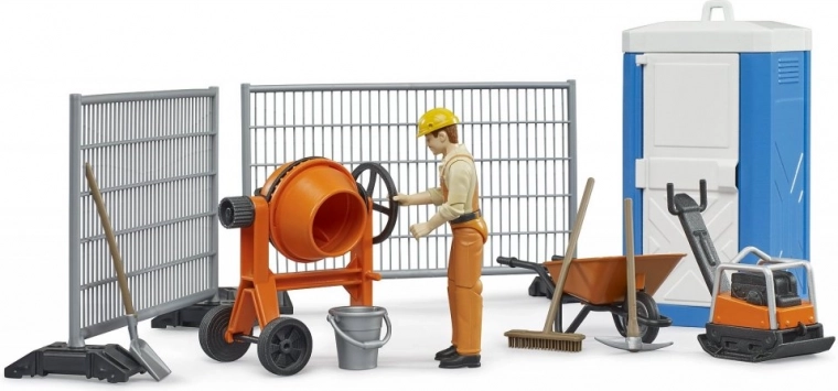 Фигурка на строителен работник 10,7 cm