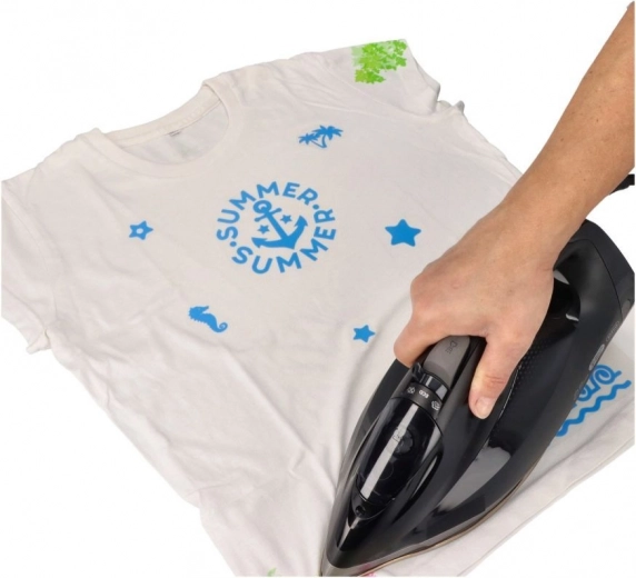 Easy application with an iron