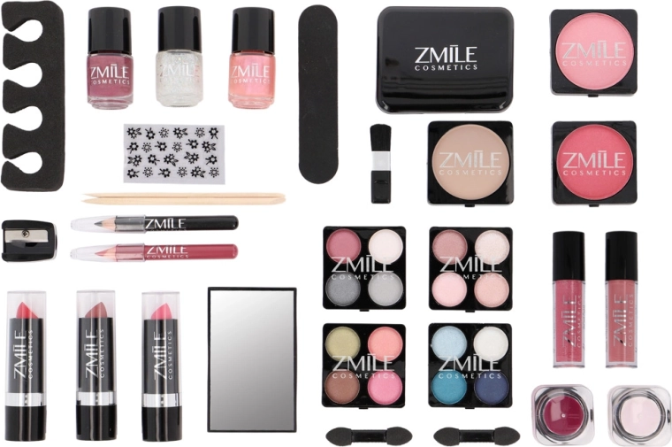 Пълна екипировка за грим и маникюр