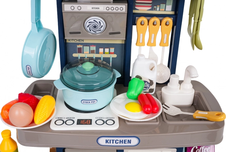 Realistic cooking with lights and sounds
