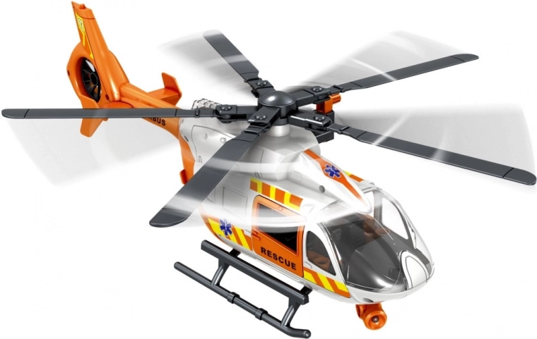 Въртящи се ротори и детайлна кабина