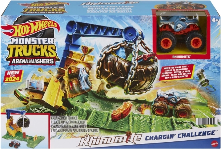 Rhinomite 1:64 и „crush“ колички в опаковката