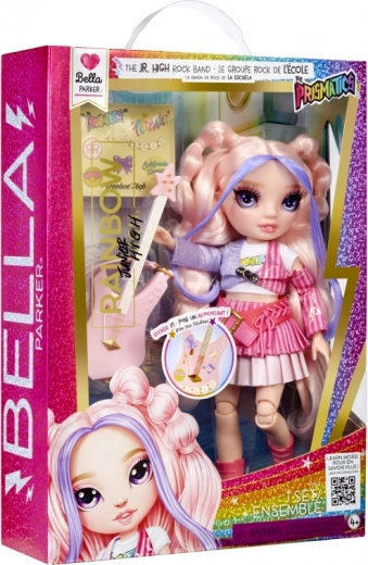 Стилната Бела в сияен розов външен вид