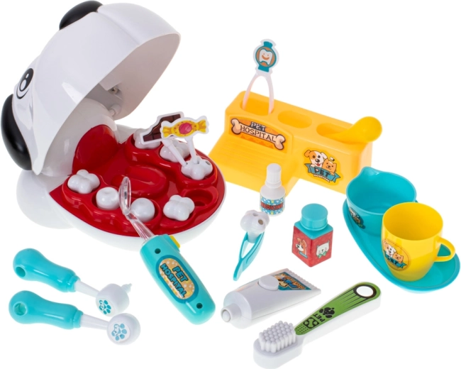 Подкрепя здравословно отношение към зъболекаря