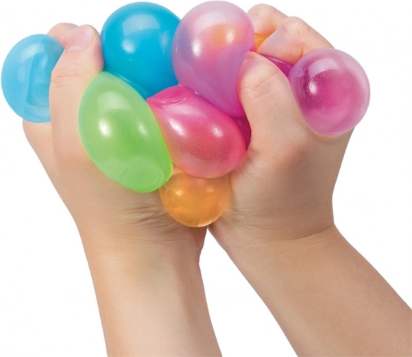 Sticky surface for tossing onto smooth surfaces