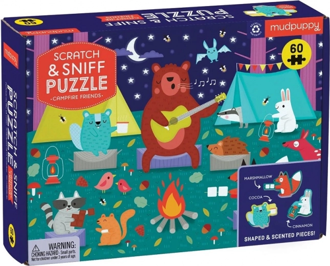 Scented and shaped pieces for sensory fun